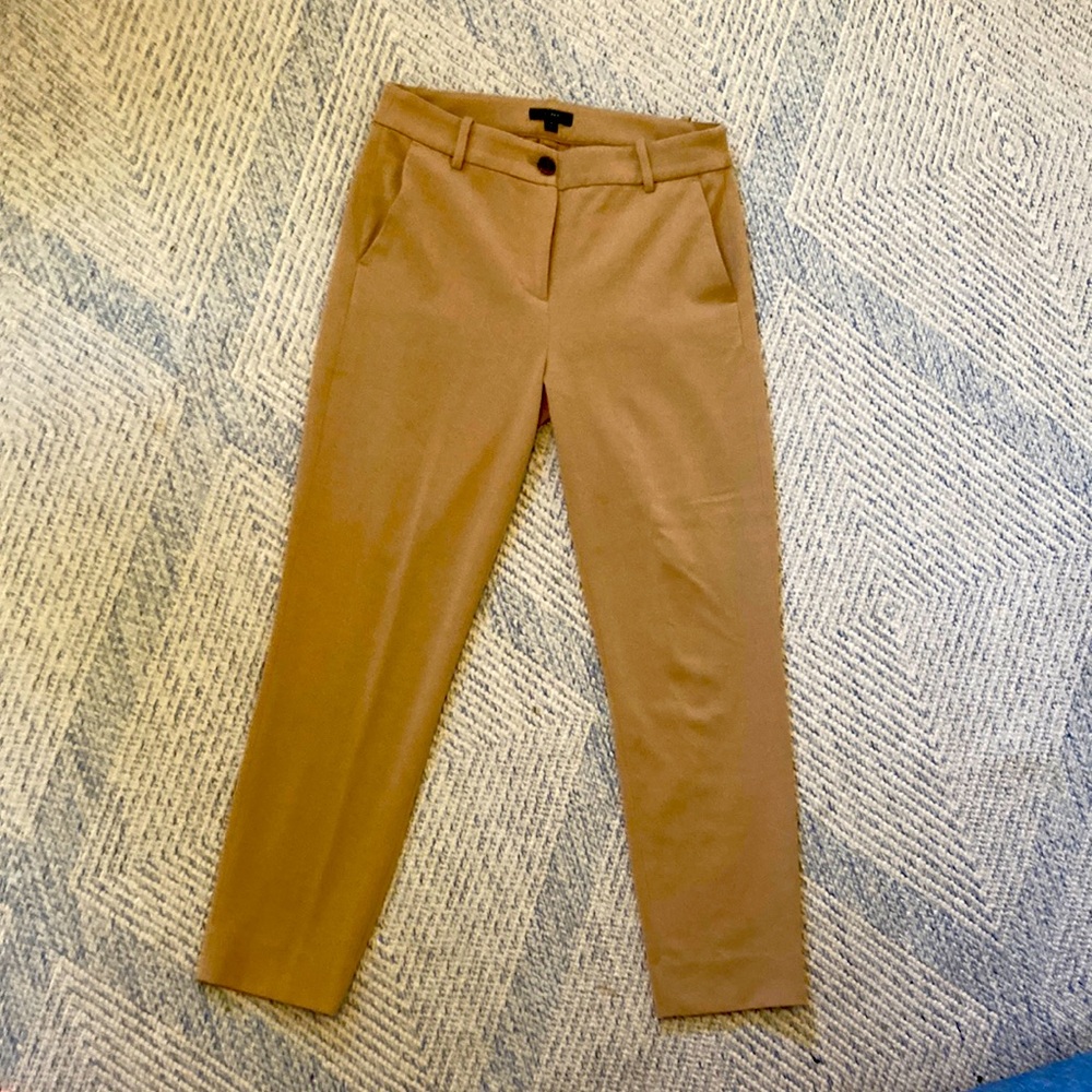 J Crew Tan Women’s Slacks, Size 4